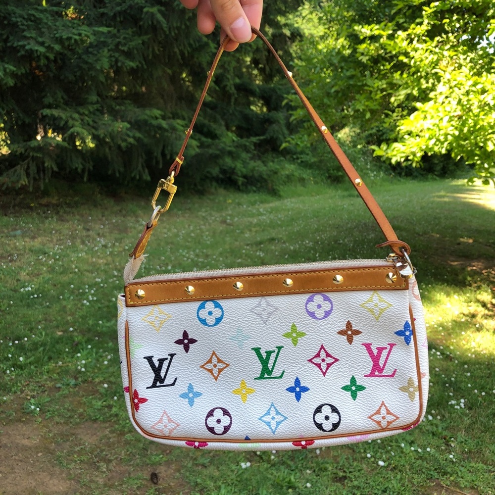 **SOLD** Louis Vuitton multi color pochette